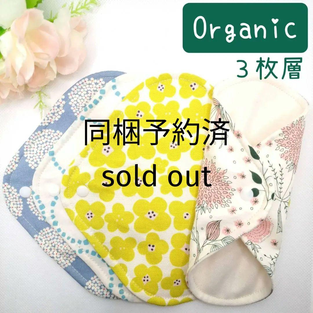 北欧柄⑩☆布ナプキン ライナー オーガニック 4枚セット