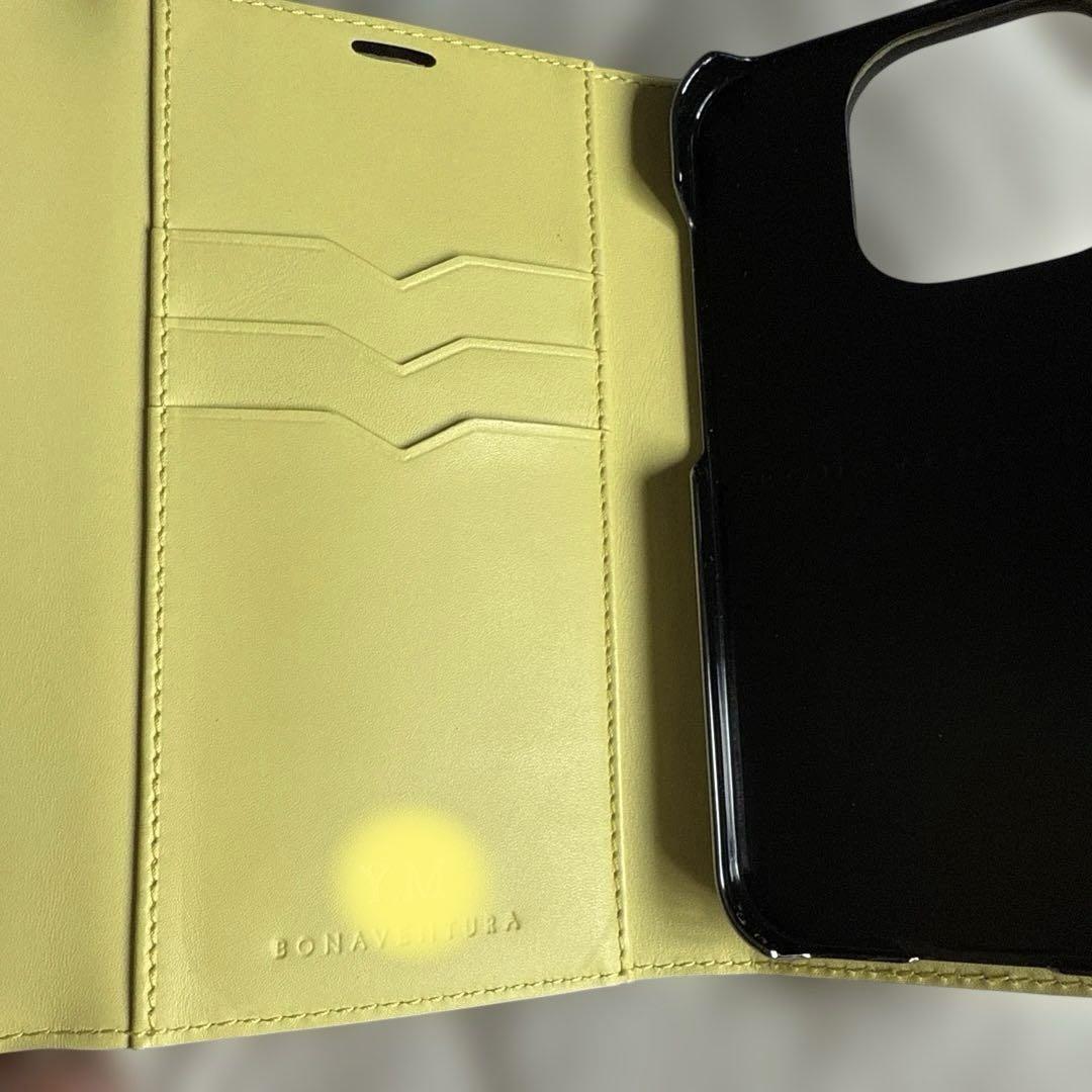 BONAVENTURA エトープ×イエロー iPhoneケース　おまけ付き