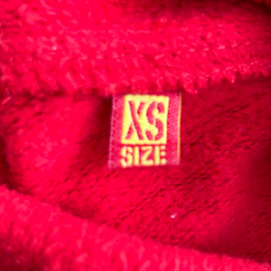 DUCATI ドゥカティ VR 46 ロッシ ジップアップ　パーカー〔X S〕赤