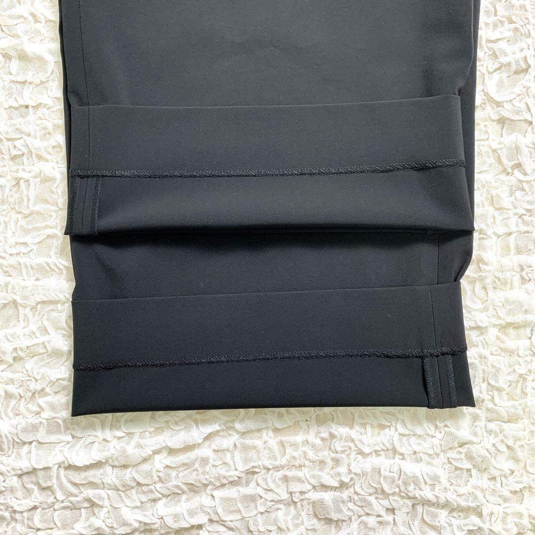 新品未使用　23区　ウエストゴム　ワイドパンツ　タグ付き　黒