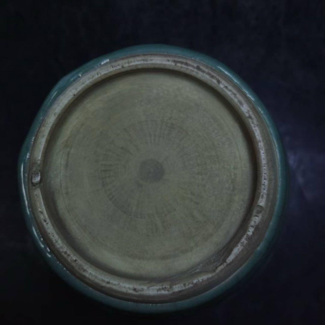 時代青磁 時代物 青磁 龍泉窯 古陶磁壺（龍泉窯青釉陶器） 文房具 茶道具