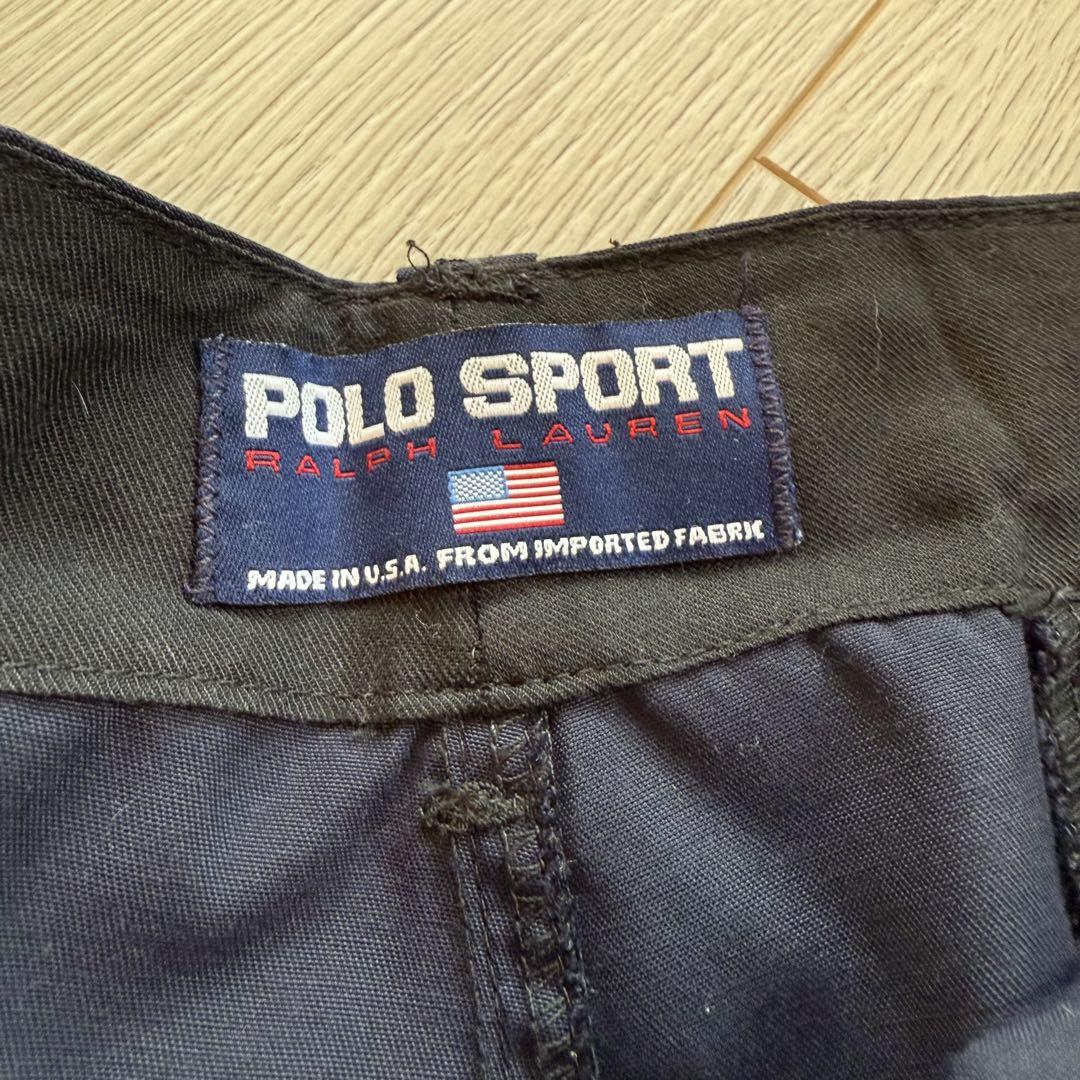 90's USA製 Polo sport ポロスポーツ フィールドカーゴパンツ