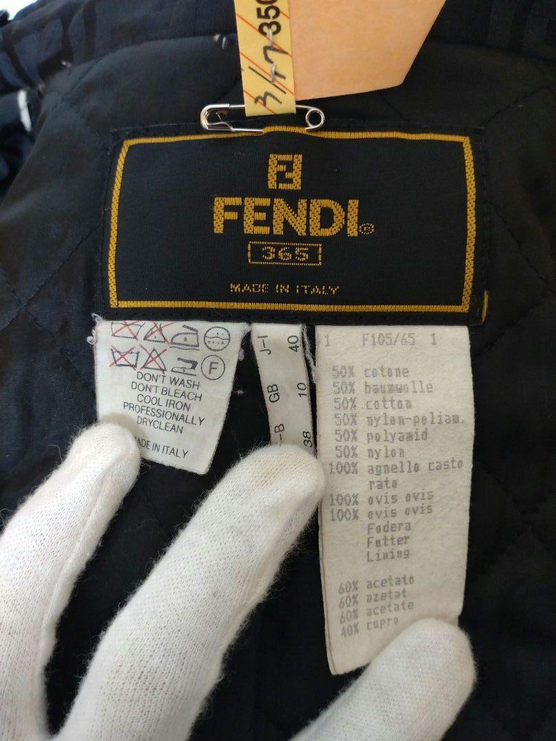 FENDI ズッカ柄　コート