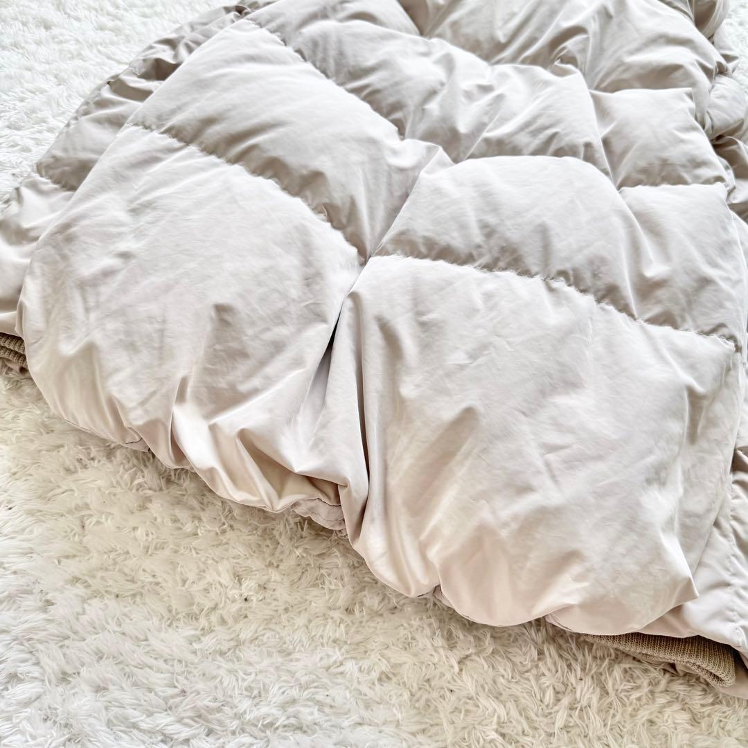 美品✨IENA 23AW リサイクルダウンショートコート フード ベージュ 38 美品✨IENA 23AW リサイクルダウンショートコート フード ベージュ 38