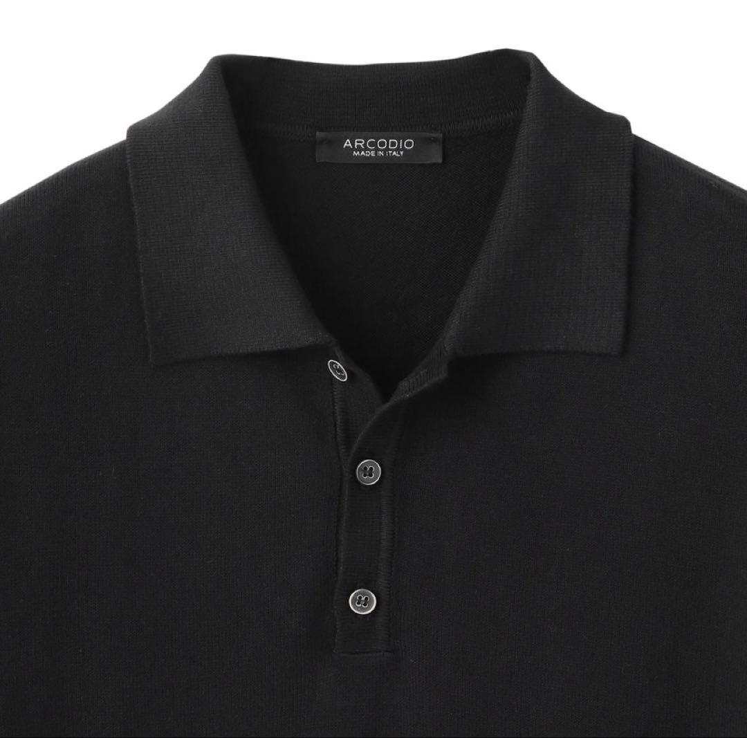 (⭐︎新品・未使用⭐︎)ARCODIO アルコディオ ニットポロシャツ ⭐︎新品・未使用⭐︎)ARCODIO アルコディオ ニットポロシャツ