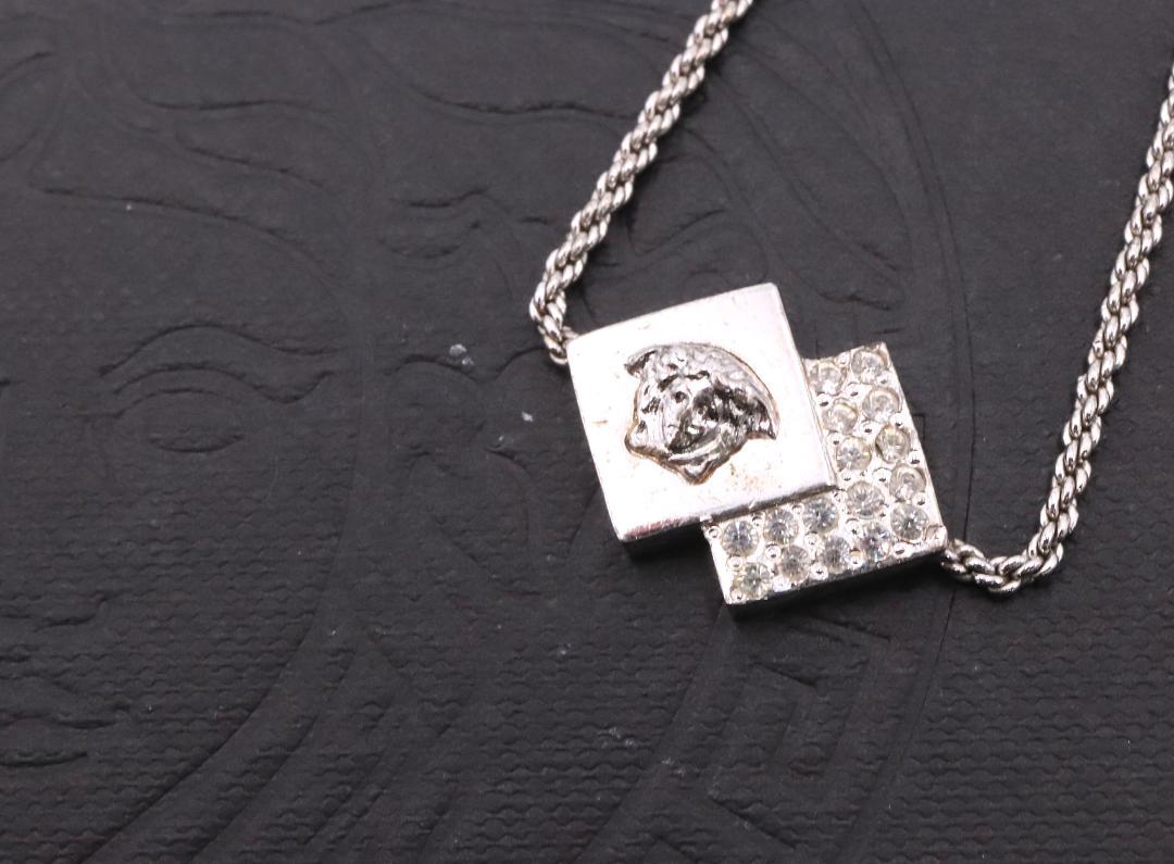 ◇GIANNI VERSACE ベルサーチ ブレスレット シルバーカラー 箱付き