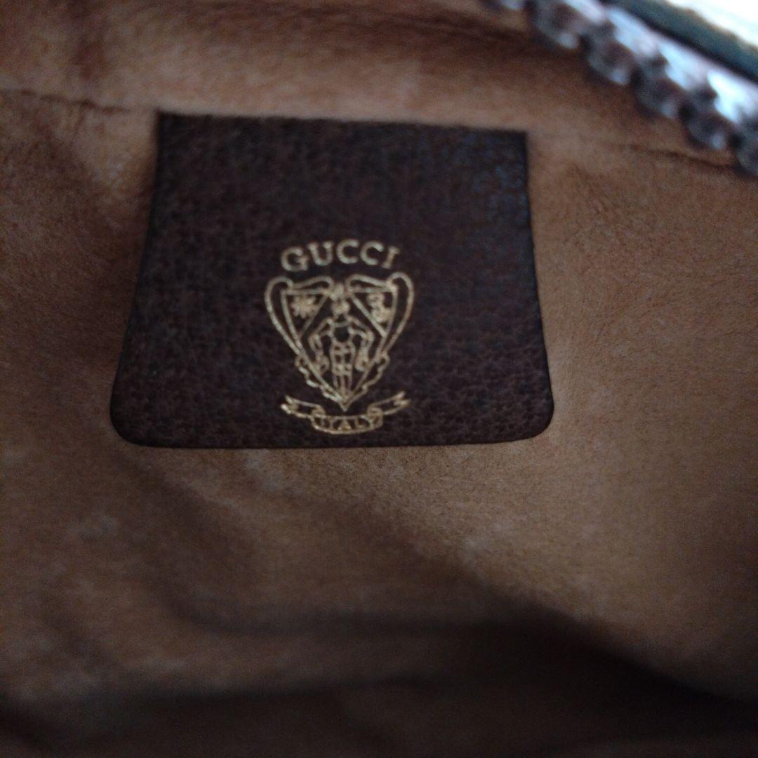 希少　オールドGUCCI　シェリーライン　1970年代 ショルダーバッグ