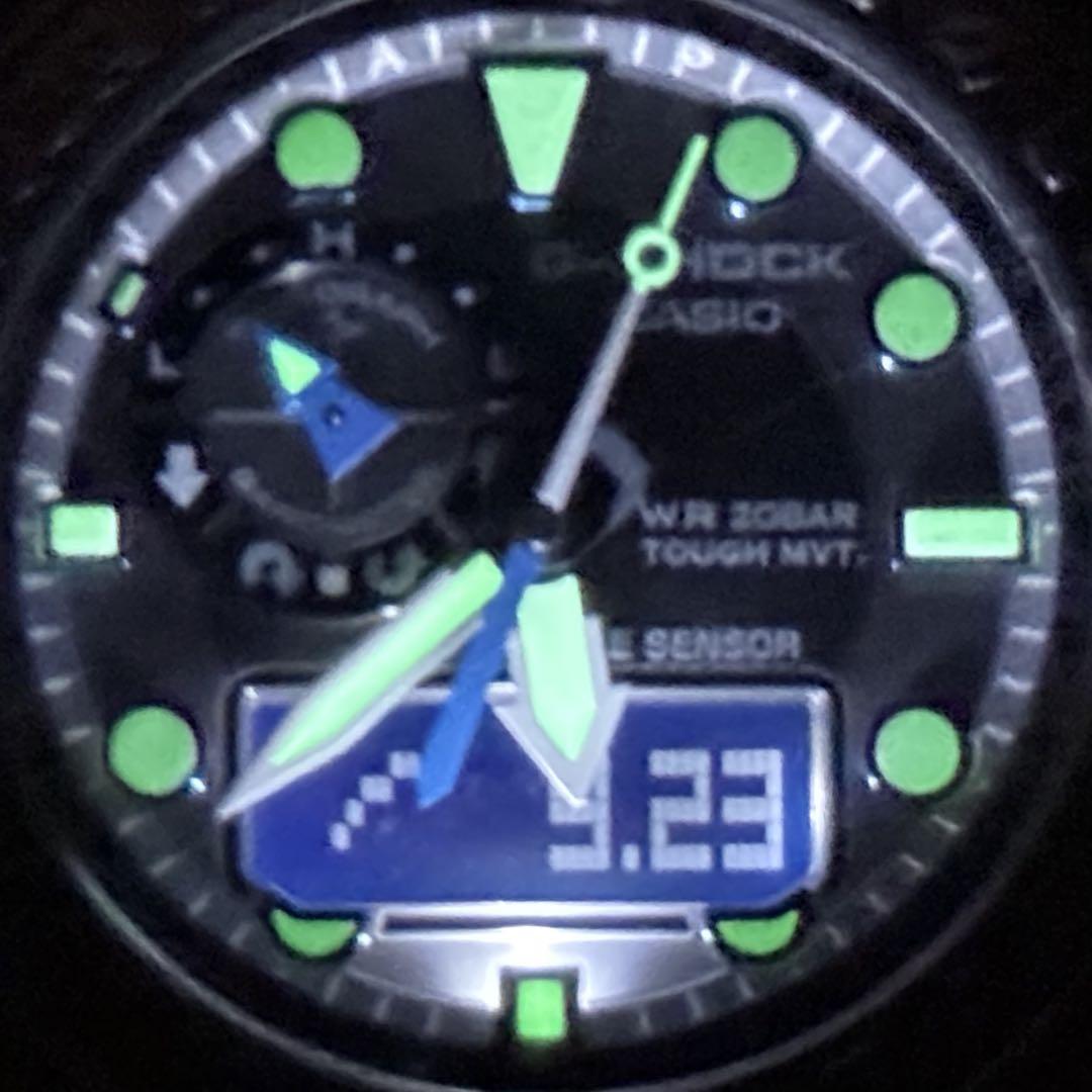 極美品 G-SHOCK GWN-1000C ガルフマスター 電波