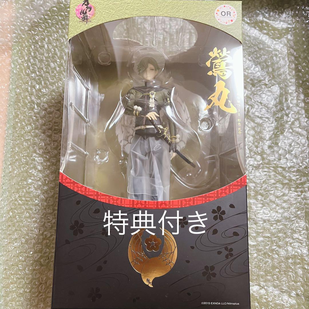 刀剣乱舞 鶯丸 1/8スケールフィギュア 特典付き 買うおもちゃ・ホビー・グッズ - 刀剣乱舞 1/8スケール 鶯丸