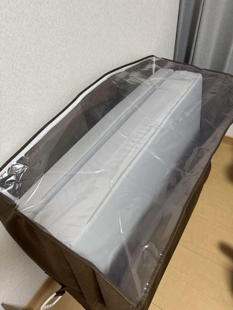 ニトリ　敷布団としても使える　高反発3つ折りマットレス　シングル