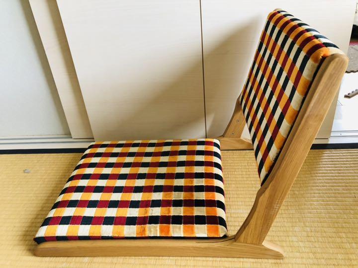 専用】かりんとうさん 希少 昭和 レトロ 折りたたみ 高級 座椅子