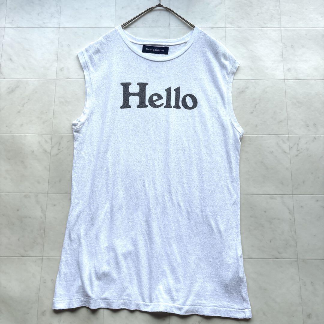 マディソンブルーHelloTシャツ白00 HELLO | MADISONBLUE Official website｜マディソンブルー【公式