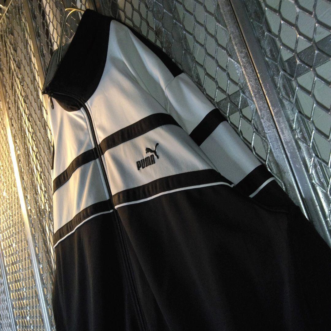 レアPUMA】好配色《トラックジャケット》・海外LLサイズゆるダボ美品used-