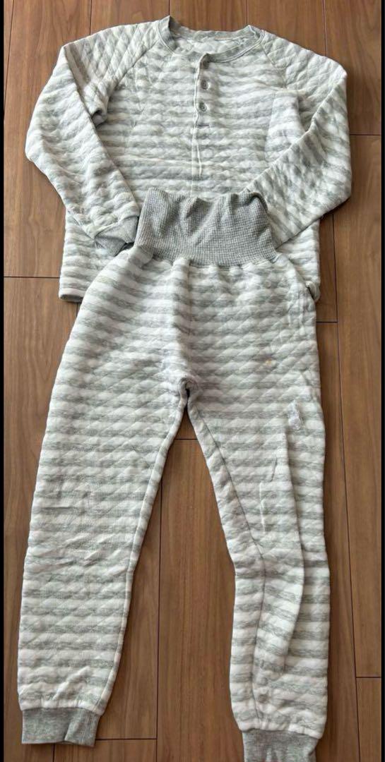 無印良品 キルト はらまき付きパジャマ3枚＋秋用1枚 140〜