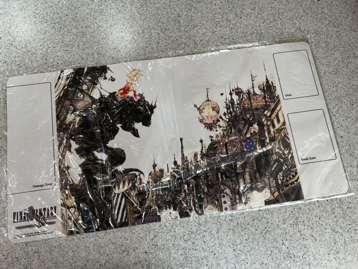 1650円 【楽天カード分割】 FFTCG トレジャーキャンペーン FFⅥ プレイマット 天野喜孝 未開封品