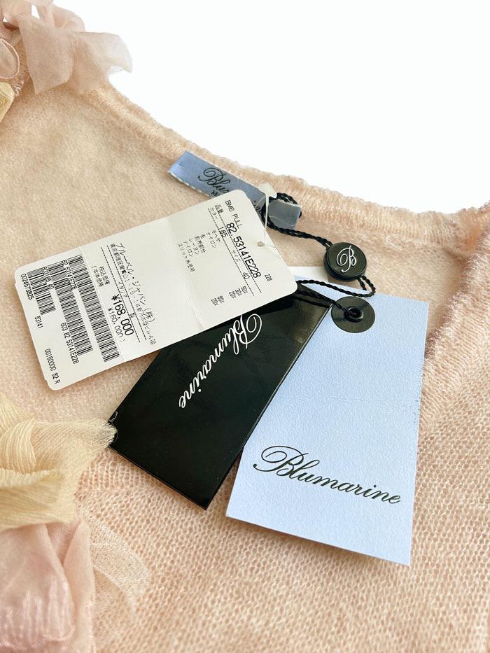 未使用 定価16万 Blumarine ブルマリン フラワー ニット