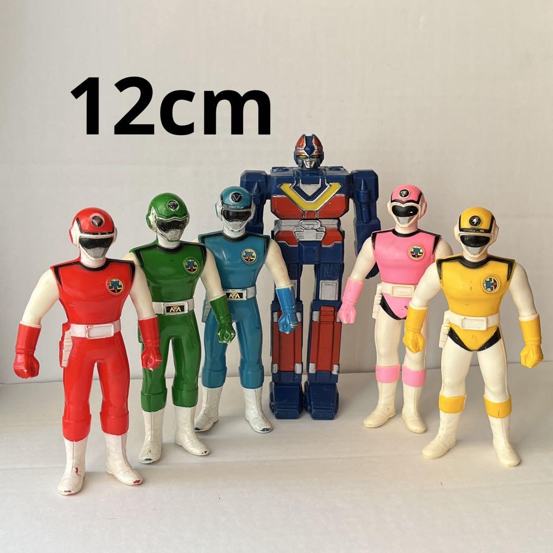 ☆フラッシュマン ソフビ 6体セット☆ - メルカリ