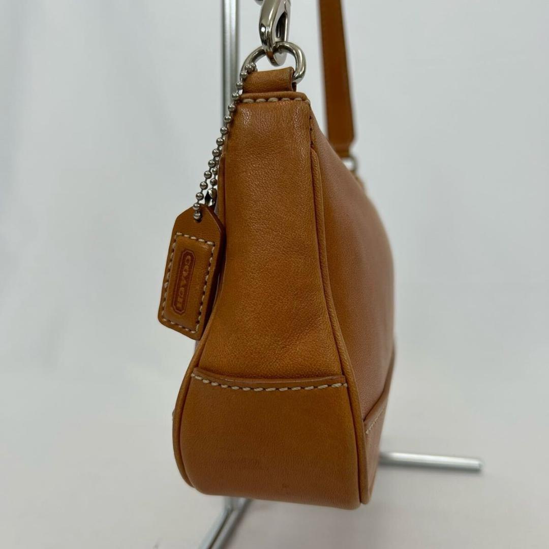 【極美品】コーチ ソーホー ワンハンドバッグ ワンショルダーバッグ レザー 茶