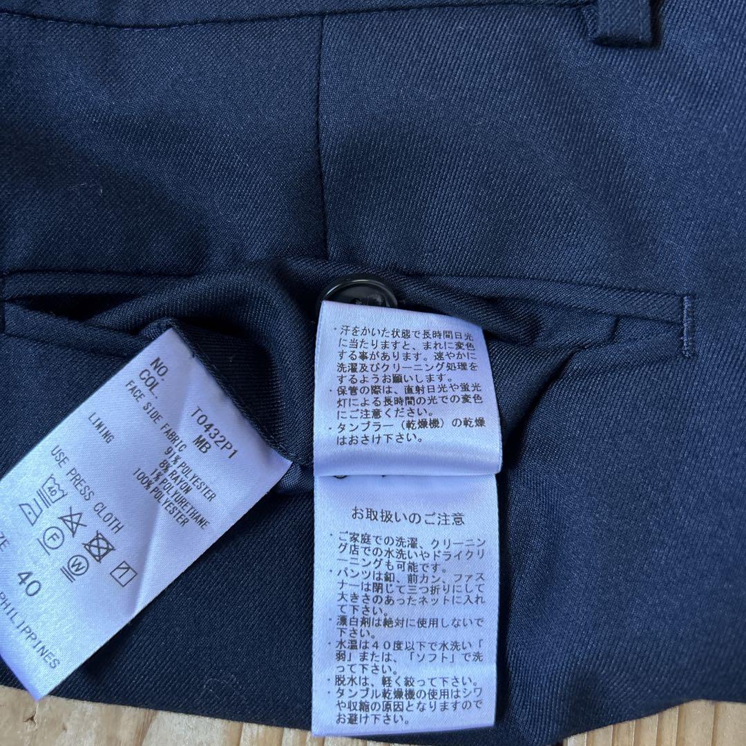THE SUIT COMPANY she　パンツスーツ　ネイビー