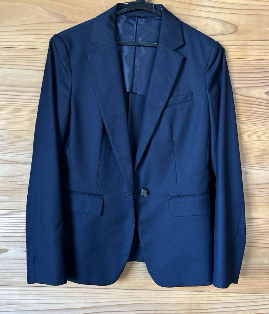 THE SUIT COMPANY she　パンツスーツ　ネイビー