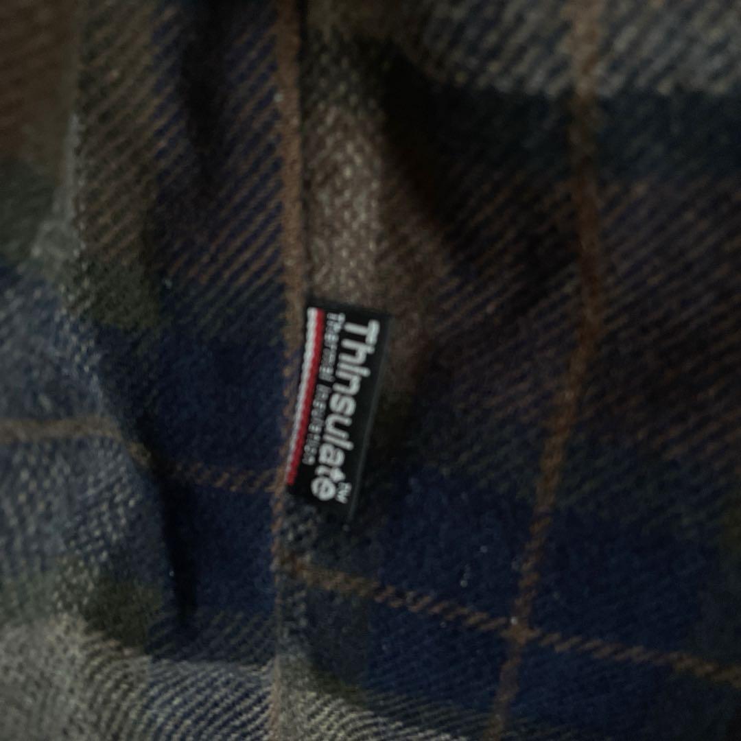 【レア】llbean ダッフルコート80s アメリカ製 チェック柄