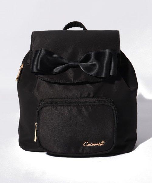 cocoonist リボンリュック 新品 ブラック