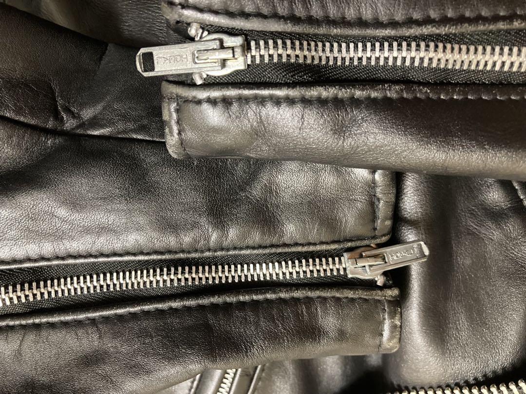 ビッグサイズ40 schottショット618レザーダブルライダース80〜90年代