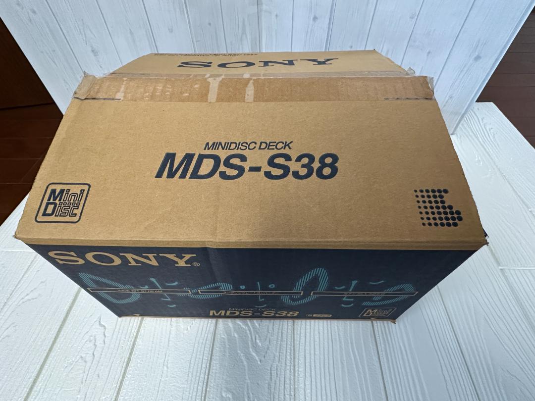 SONY ソニー MDS-S38 ブラック MDデッキ MDLP非対応
