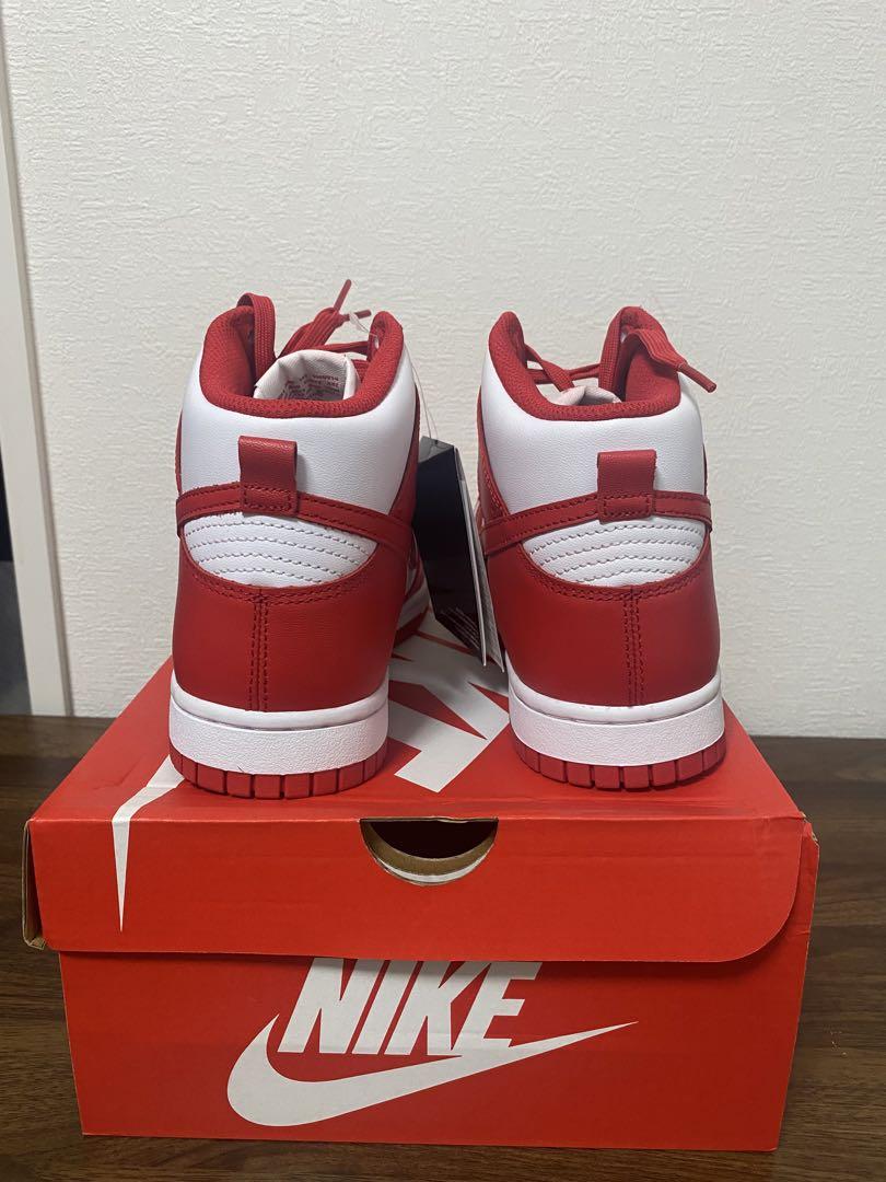 ★入手困難★大人気★激レア★送料込み ユニバーシティレッド Nike Dunk High ユニバーシティレッド