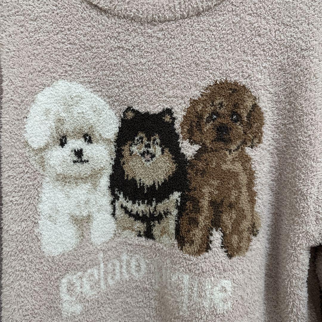 GELATO PIQUE 犬刺繍ルームウェアセット ウェア ( CAT＆DOG)｜ルームウェア・パジャマ通販のgelatopique
