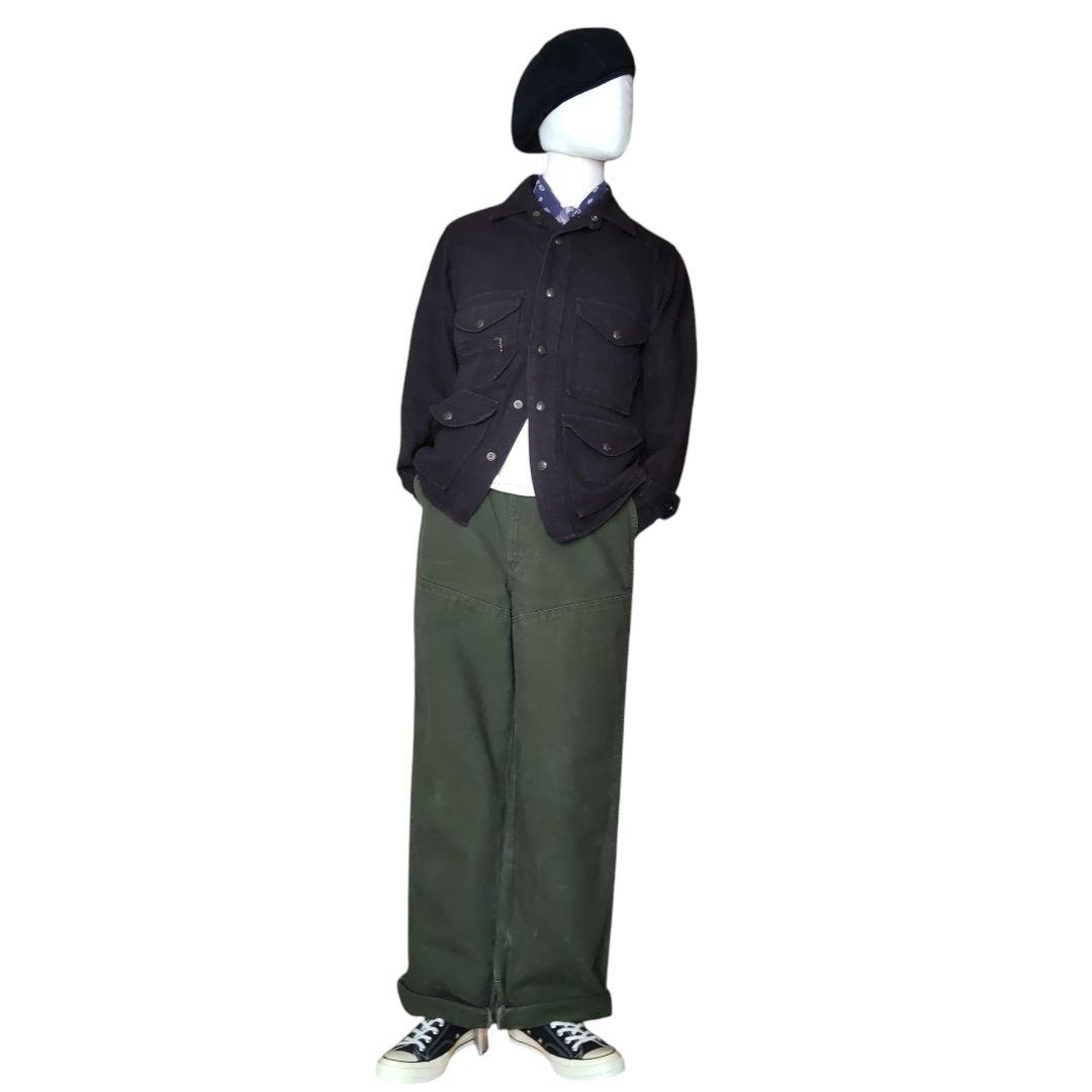 90s R&R UNIFORMS ダブルニー ダックワークパンツ usa製