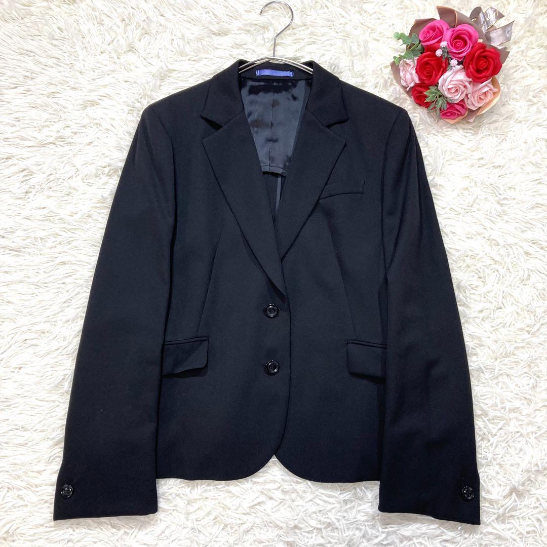 【大きいサイズ☆】美品 AOKI LES MUES パンツスーツセットアップ