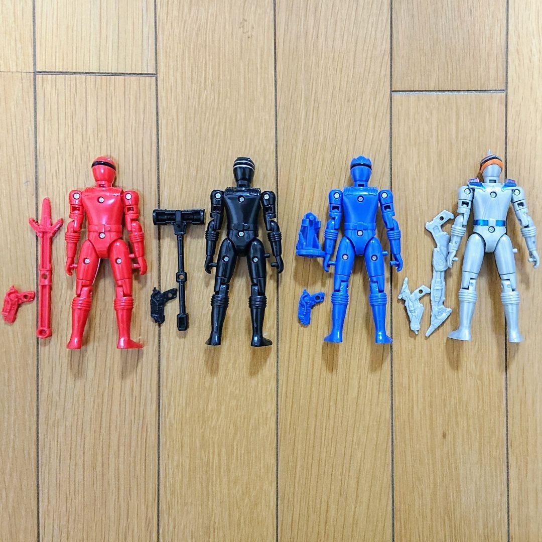 【開封品】ファイティングアクション（FA） ボウケンジャー ４種