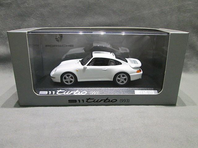 ミニチャンプス　1/43　ポルシェ911（993）ターボ　特注品