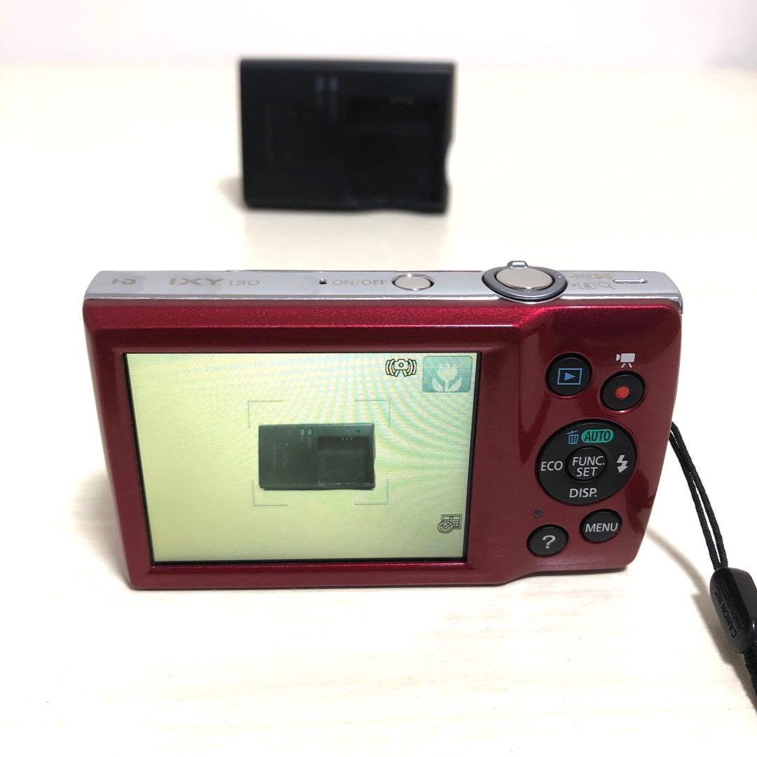 午前12時前のご注文は当日発送 Canon IXY 130 レッド | www