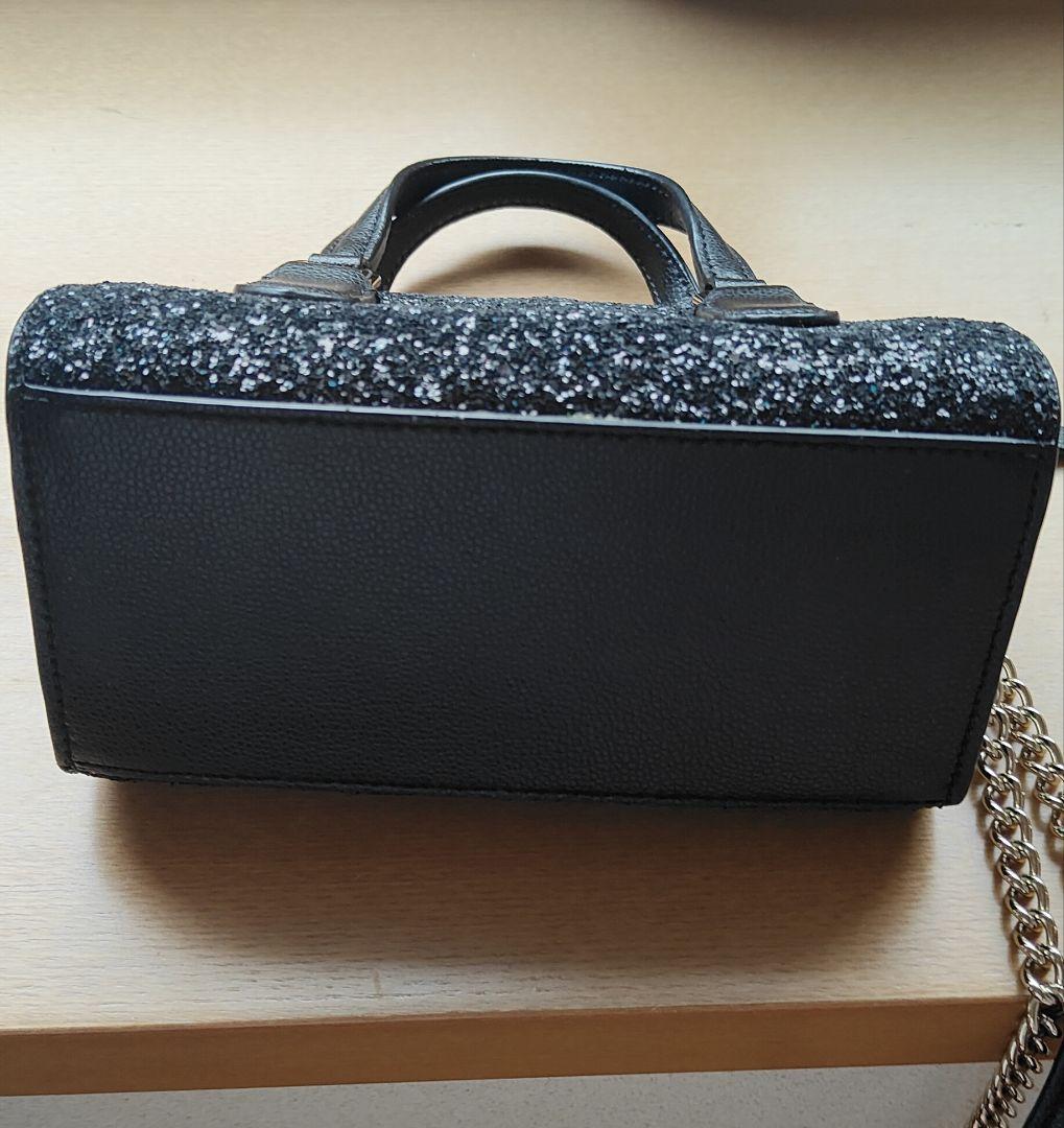 J*k様 美品 Kate Spade ブラック グリッター 2way チェーン J*k様 美品 Kate Spade ブラック グリッター 2way チェーン