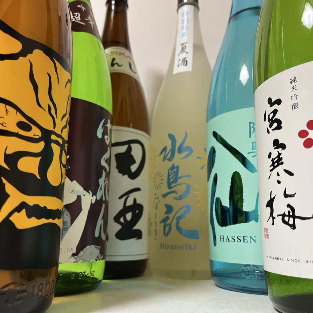 日本酒　1800㎖ 6本セット