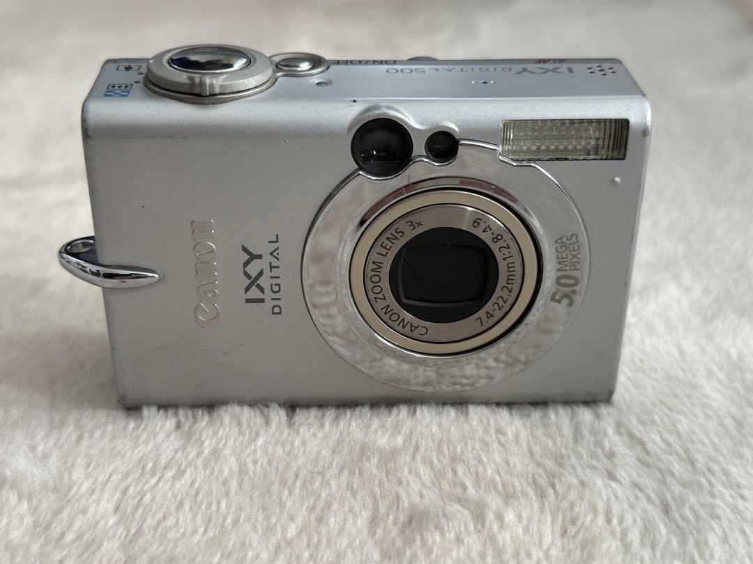 デジタルカメラ Canon IXY DIGITAL 500 IXY DIGITALも500万画素に――キヤノン IXY DIGITAL 500（1/4