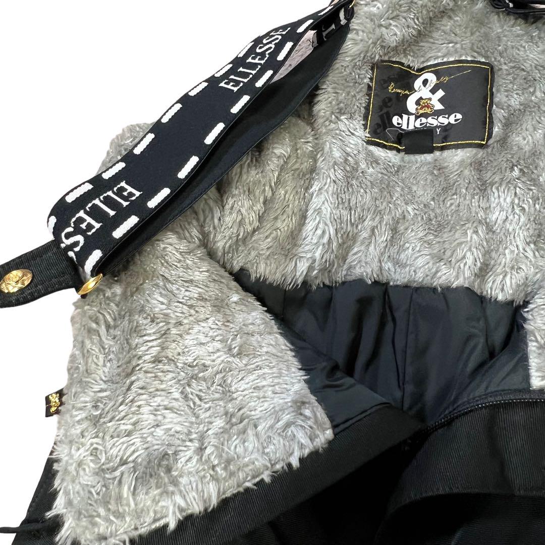 S82 arg ellesse ヴィンテージ スキーウエア レディース L クマ