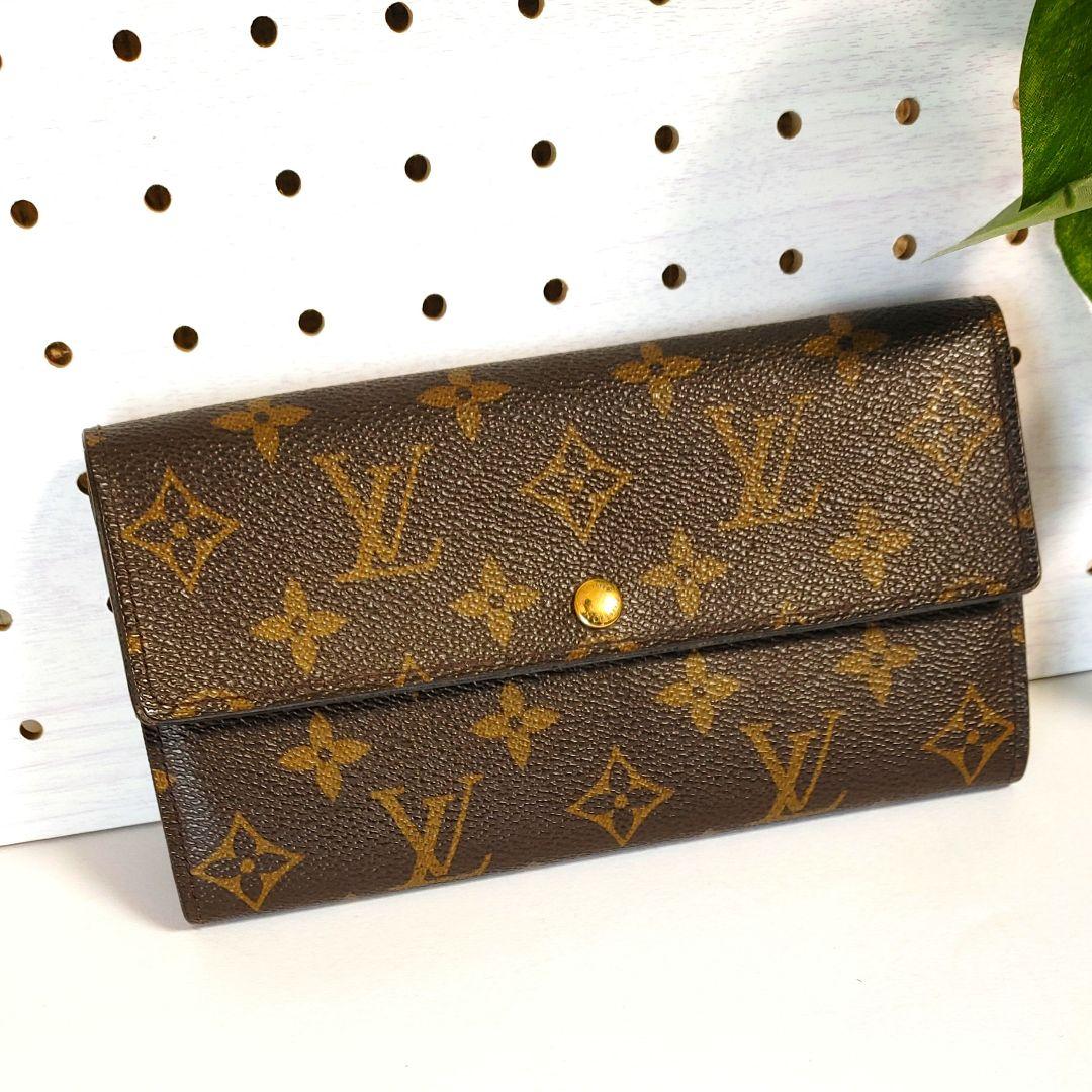 【訳あり】Louis Vuitton ルイ ヴィトン モノグラム 財布 長財布