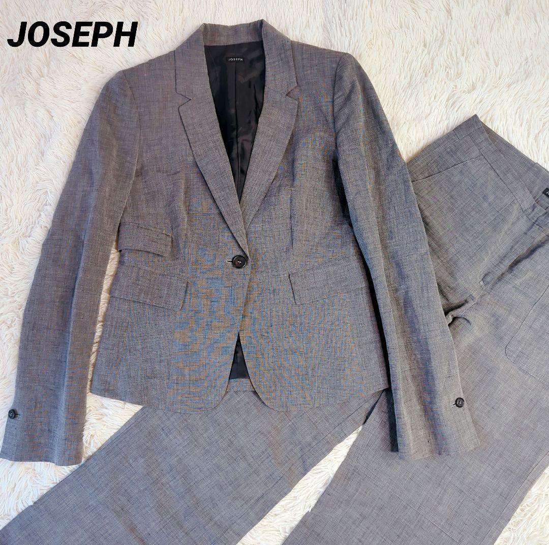 ジョセフアブート　スーツ セットアップ　ジャケットBL パンツ36 JOSEPH ジョゼフ セットアップ パンツ スーツ オンワード樫山 36