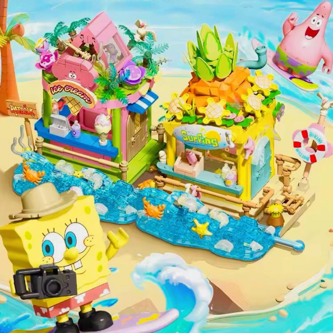 【レゴ互換】 中世の街並み 3304pics 10332 レゴ互換品 中世の街並み 3304pics 10332 新品☆スポンジボブ