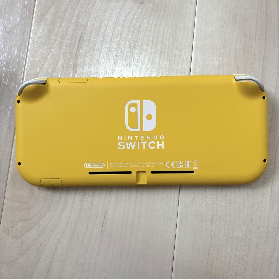 Nintendo Switch Lite イエロー 画面傷あり Switch LITE イエロー