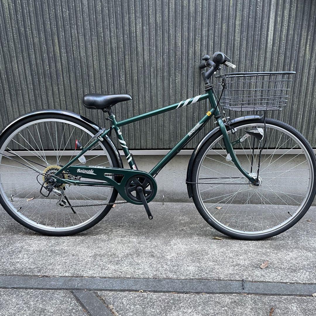 都内/千葉市引取】ブリヂストン製街乗り自転車 27インチ 6段変速