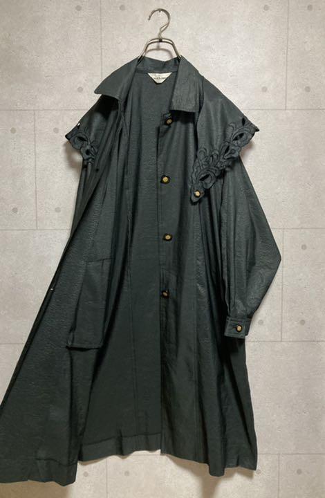 定番人気2022 VINTAGE モード 羽織り デザインコート スプリングコート ブラック atY5k-m48359979012 通販低価