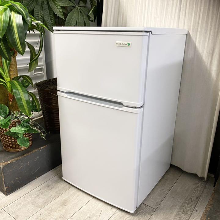 ワンルームや2台目としてもおすすめ ノンフロン2ドア冷凍冷蔵庫90l メルカリ