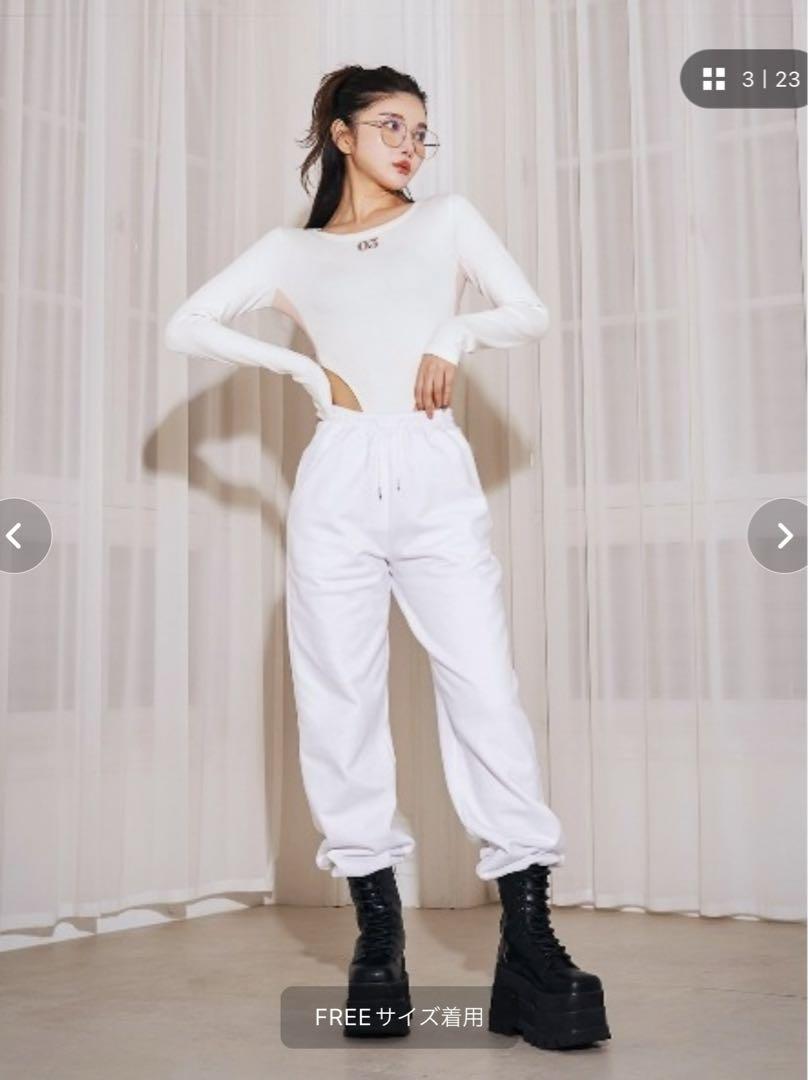 ダーリッチ♡グリッターロゴスウェットパンツ♡