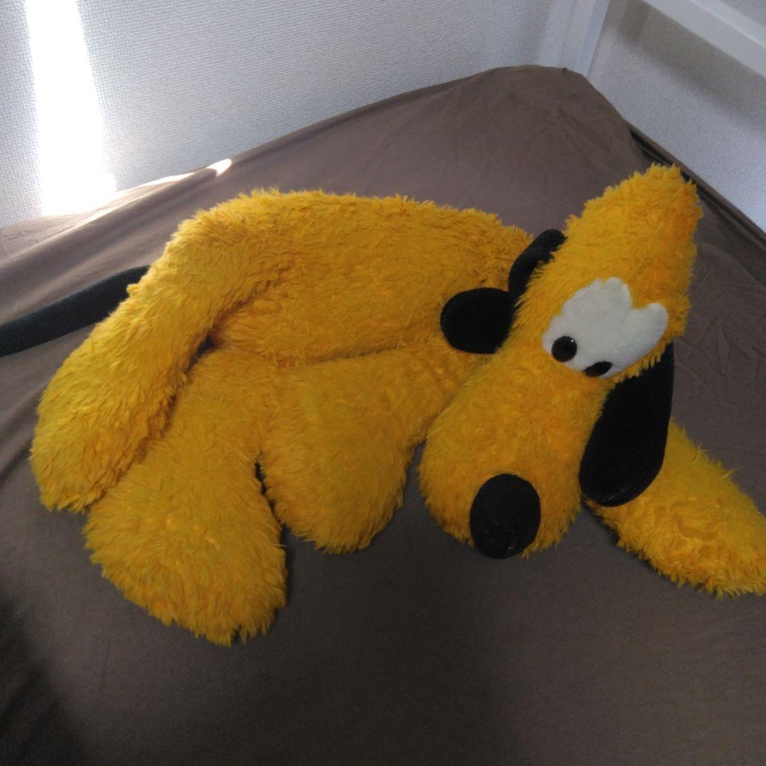 ディズニーリゾート くたくた プルート ぬいぐるみ 巨大 レトロ - メルカリ