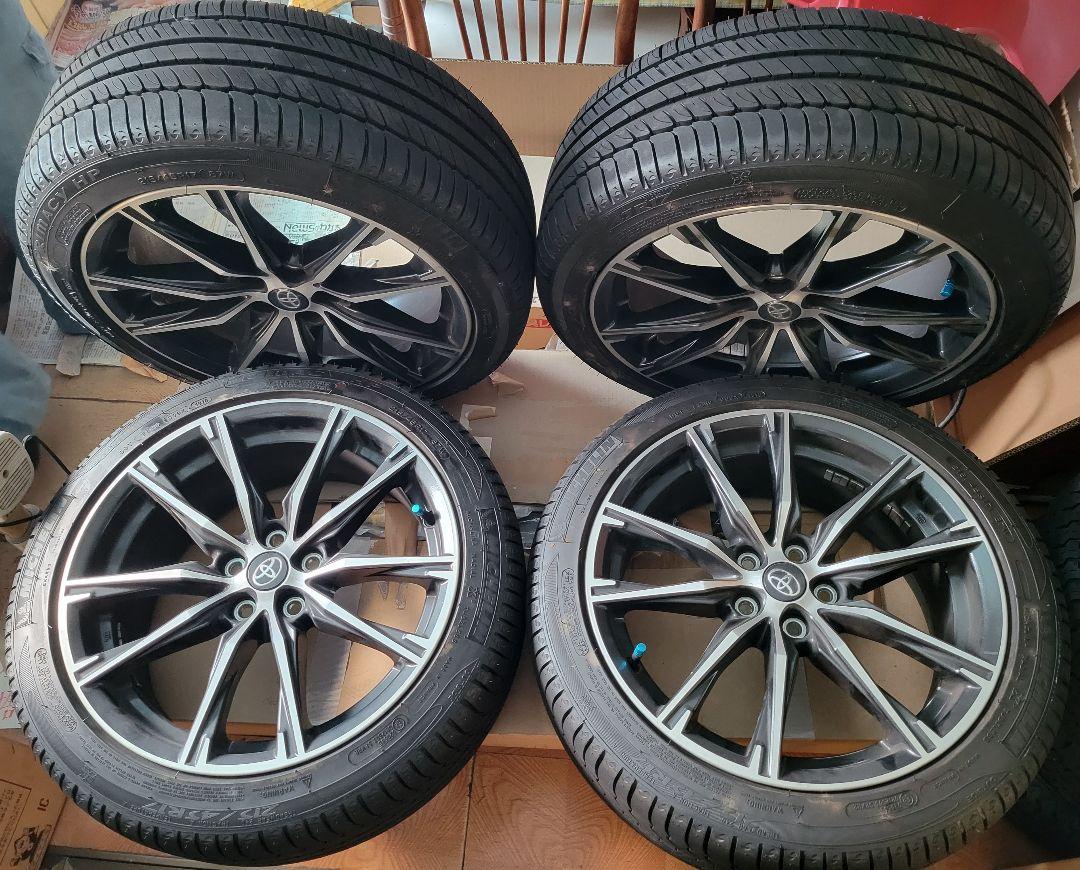 新車外し トヨタ 86 後期 純正 ホイール タイヤ 4本セット ナット付き
