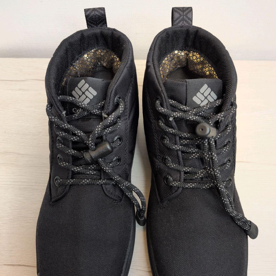 Colombia コロンビア サップランド スノーブーツ ショート 23.5 黒 Colombia コロンビア サップランド スノーブーツ ショート 23.5 黒